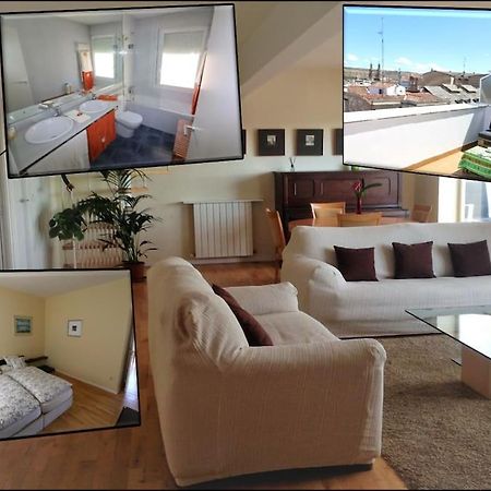 Atico Centro Logrono Vistas Y Garaje Apartment Ngoại thất bức ảnh